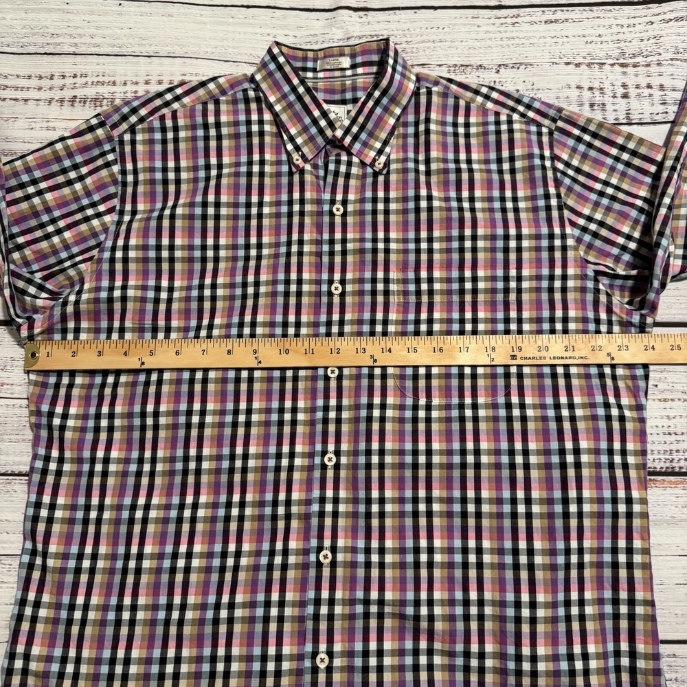 Peter Millar Polyester Button Down Shirt Multicol… - image 8